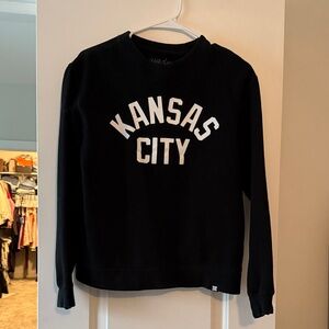 Kansas City Classic Black Crewneck Sweater